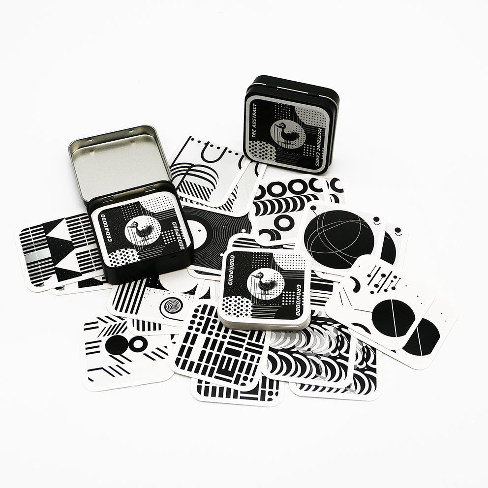 THE ABSTRACT, MEMORY MATCHING CARD GAME