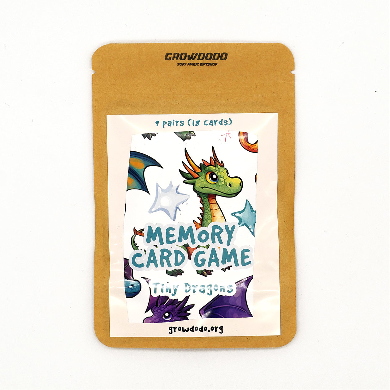 TINY DRAGONS, MEMORY MATCHING CARD GAME