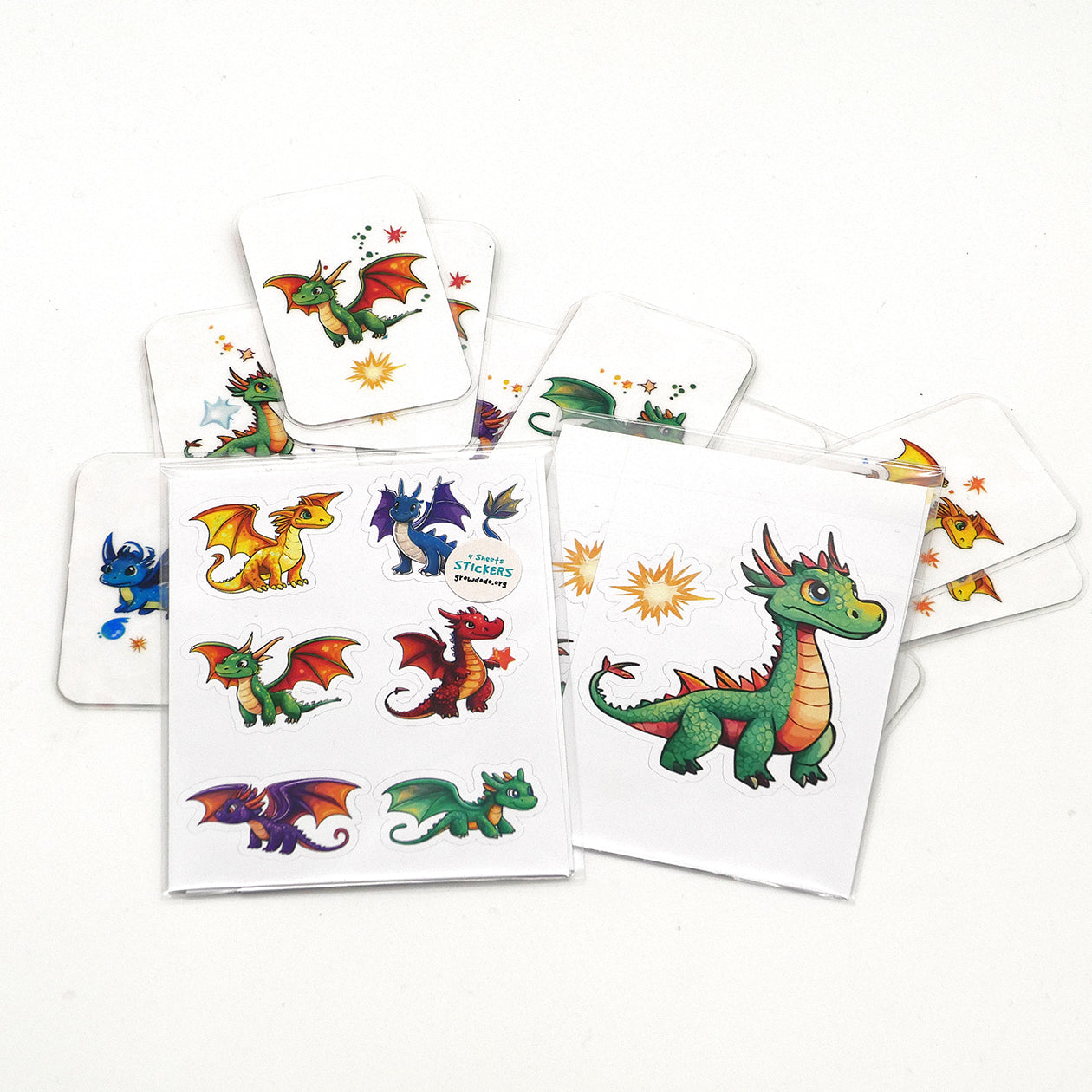 TINY DRAGONS, MEMORY MATCHING CARD GAME