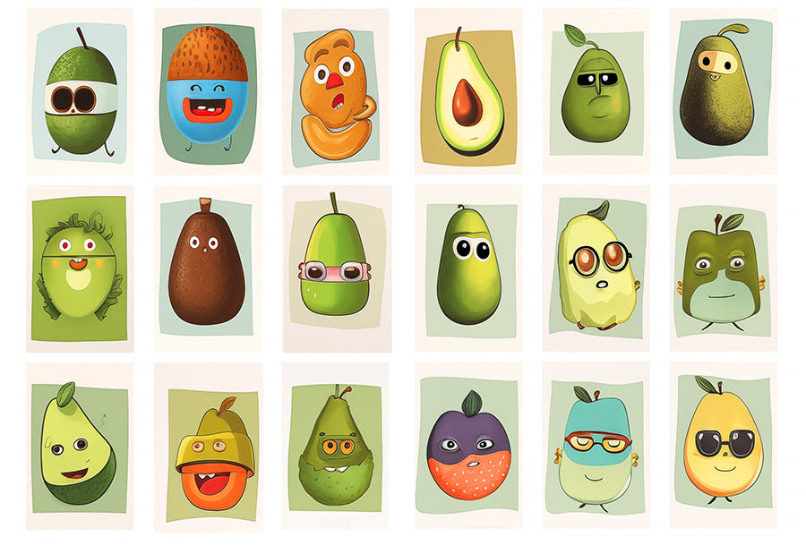 MASKED AVOCADOES & FRIENDS